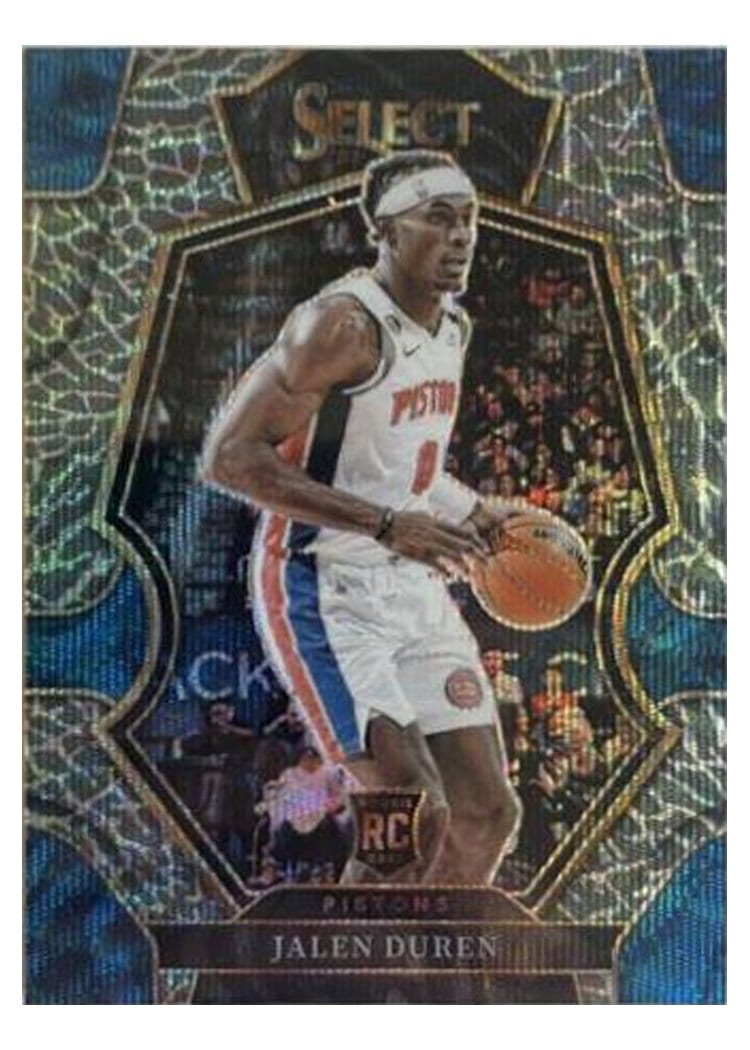 2022-23 Panini Select Base Set Jalen Duren #176 card