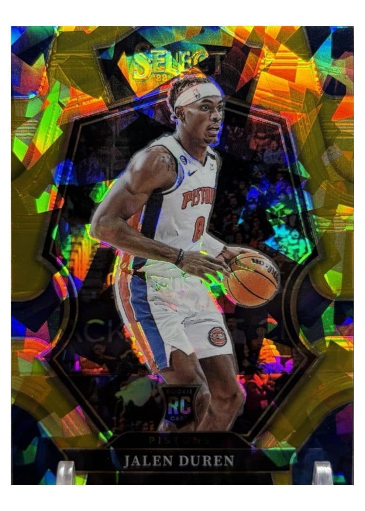 2022-23 Panini Select Base Set Jalen Duren #176 card