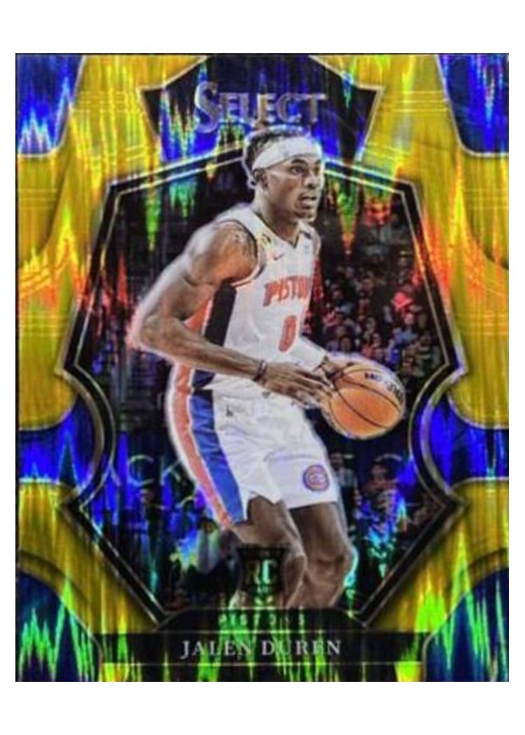 2022-23 Panini Select Base Set Jalen Duren #176 card