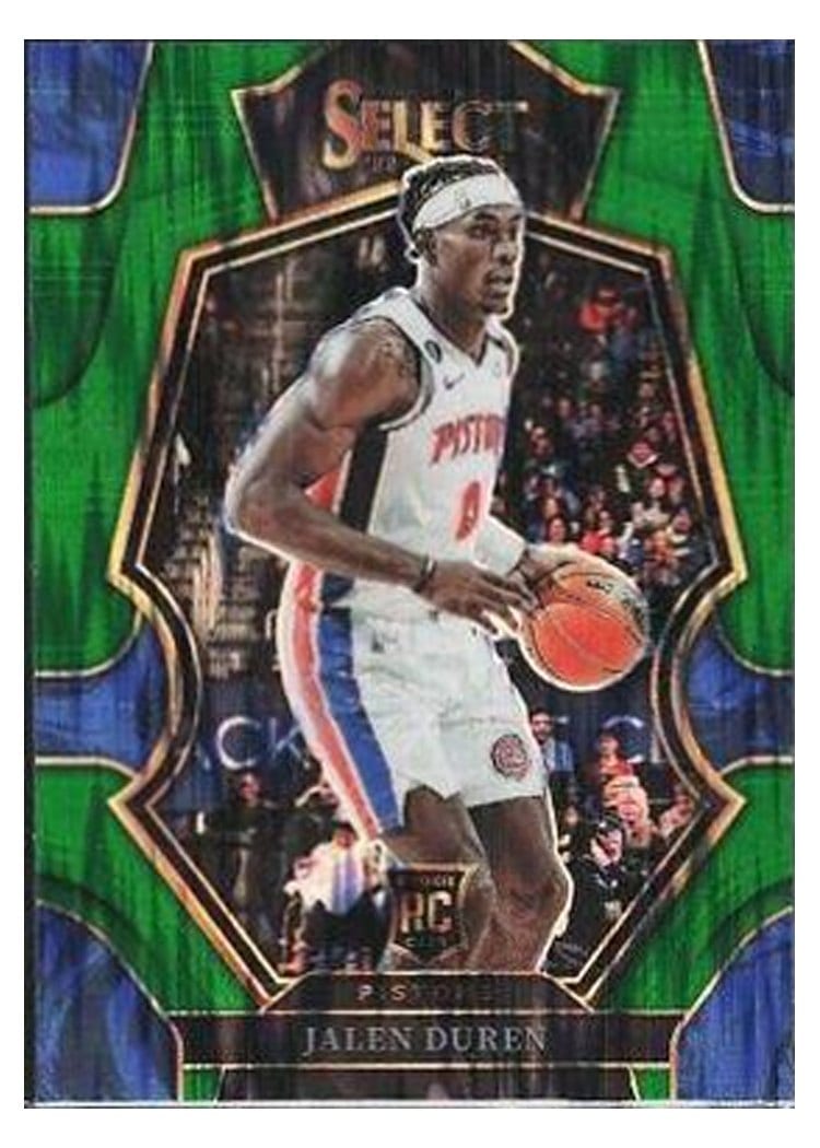 2022-23 Panini Select Base Set Jalen Duren #176 card