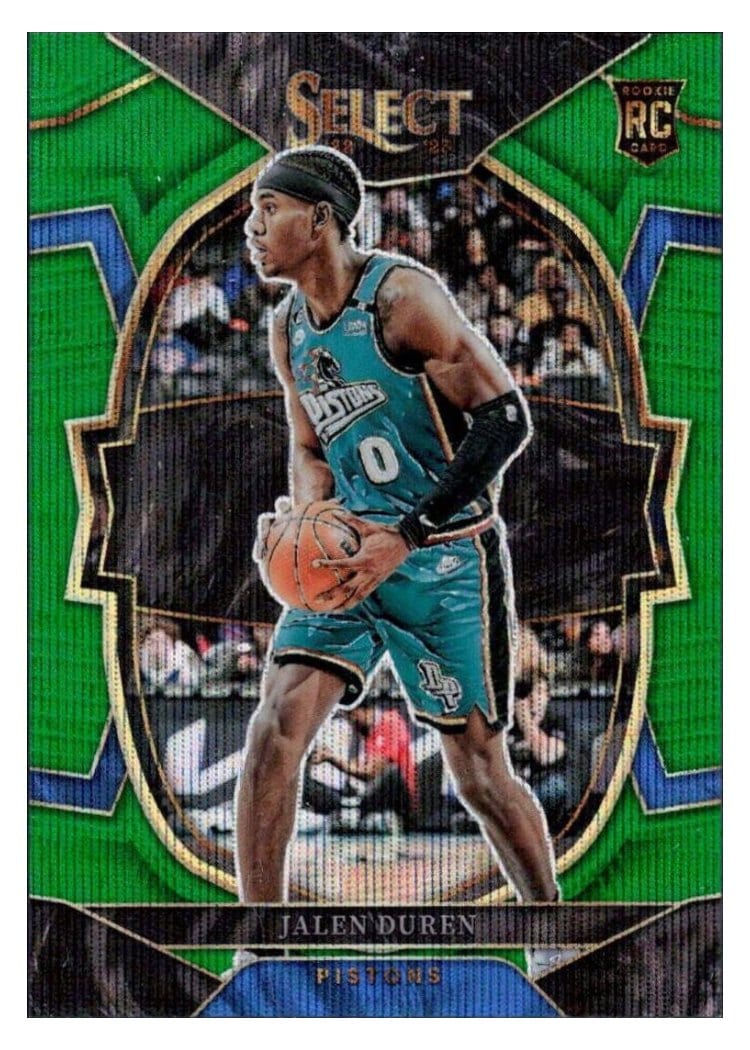 2022-23 Panini Select Base Set Jalen Duren #176 card