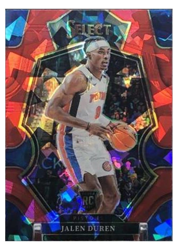 2022-23 Panini Select Base Set Jalen Duren #176 card