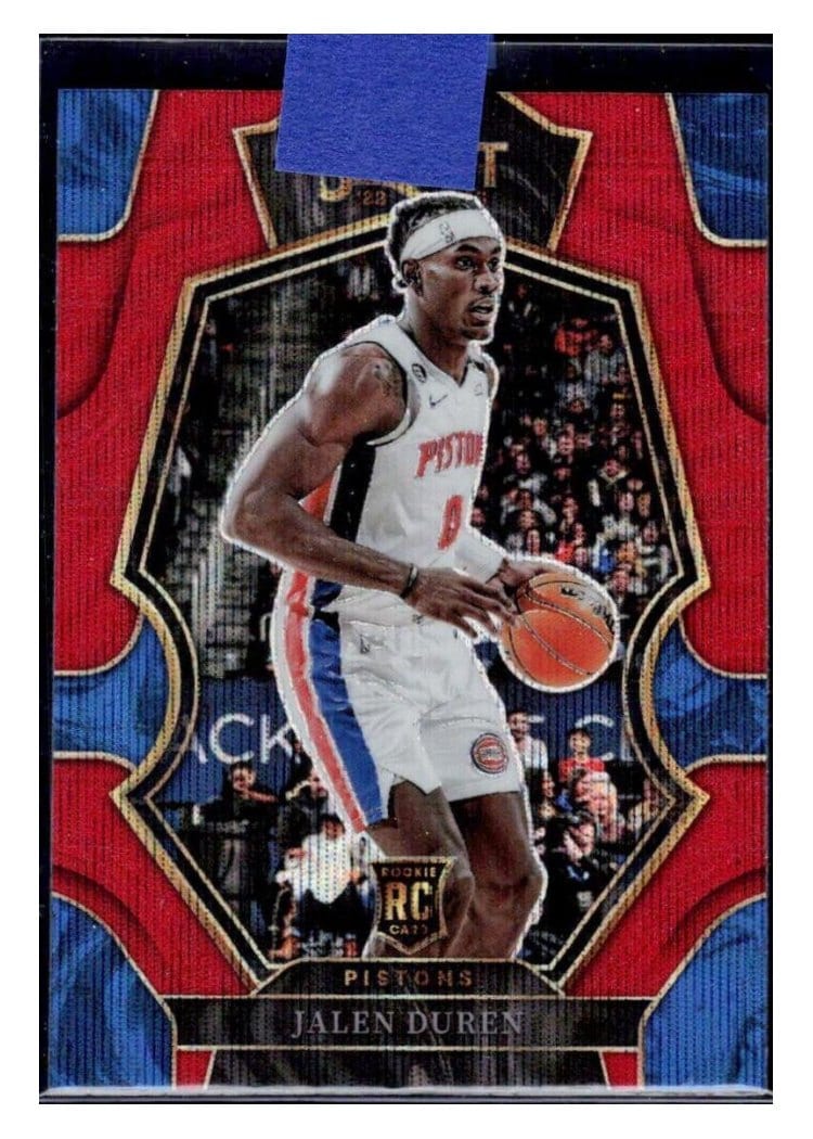 2022-23 Panini Select Base Set Jalen Duren #176 card