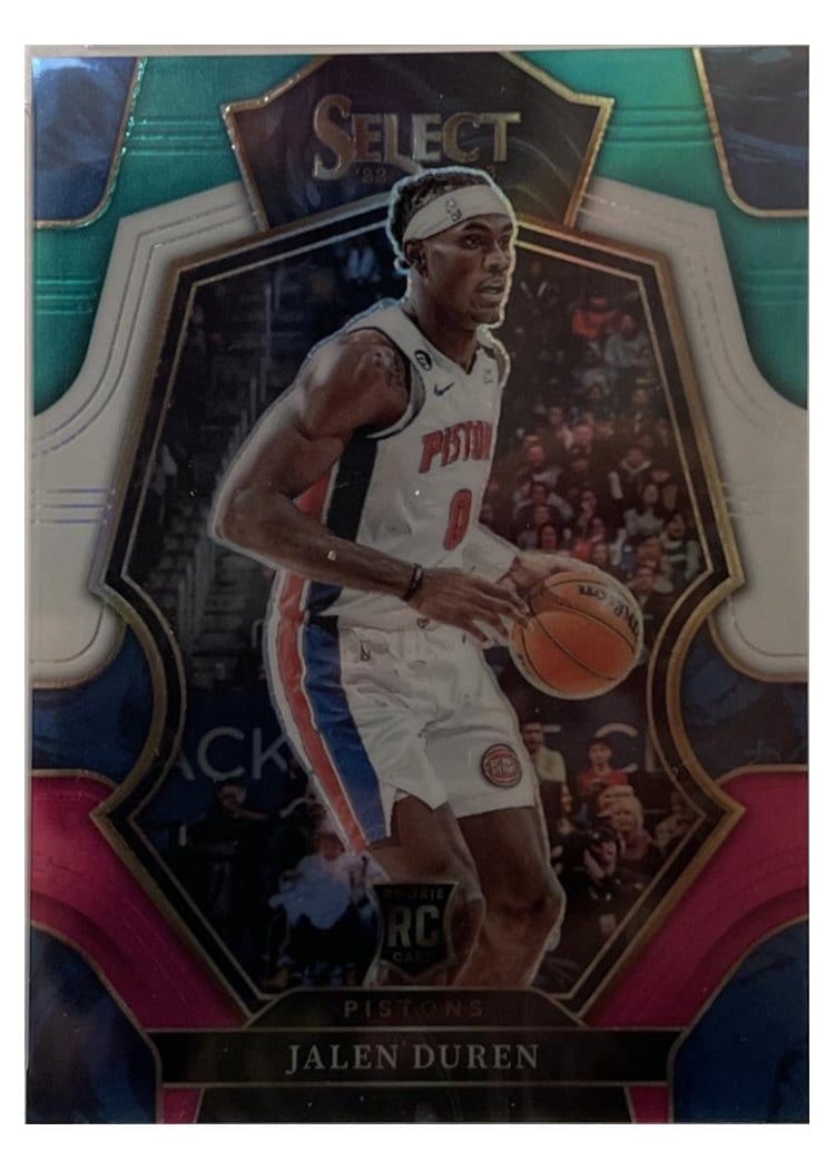 2022-23 Panini Select Base Set Jalen Duren #176 card