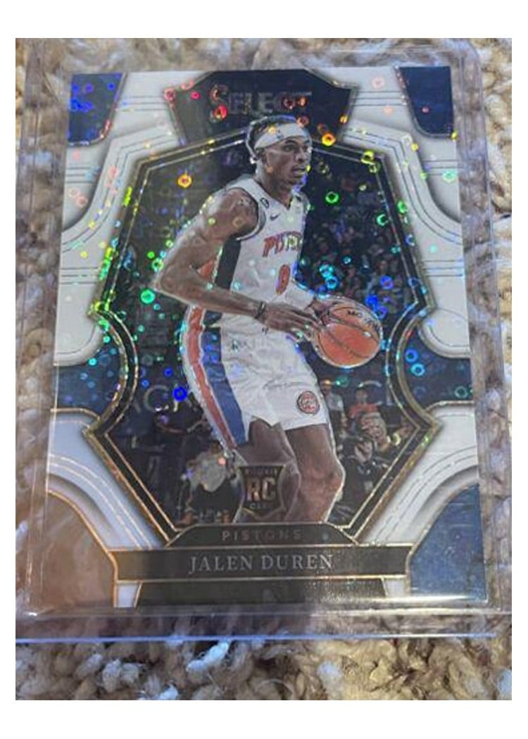 2022-23 Panini Select Base Set Jalen Duren #176 card