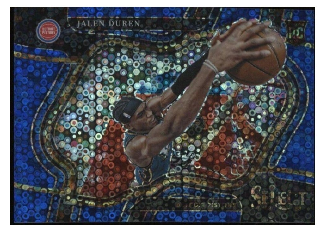 2022-23 Panini Select Base Set Jalen Duren #286 card