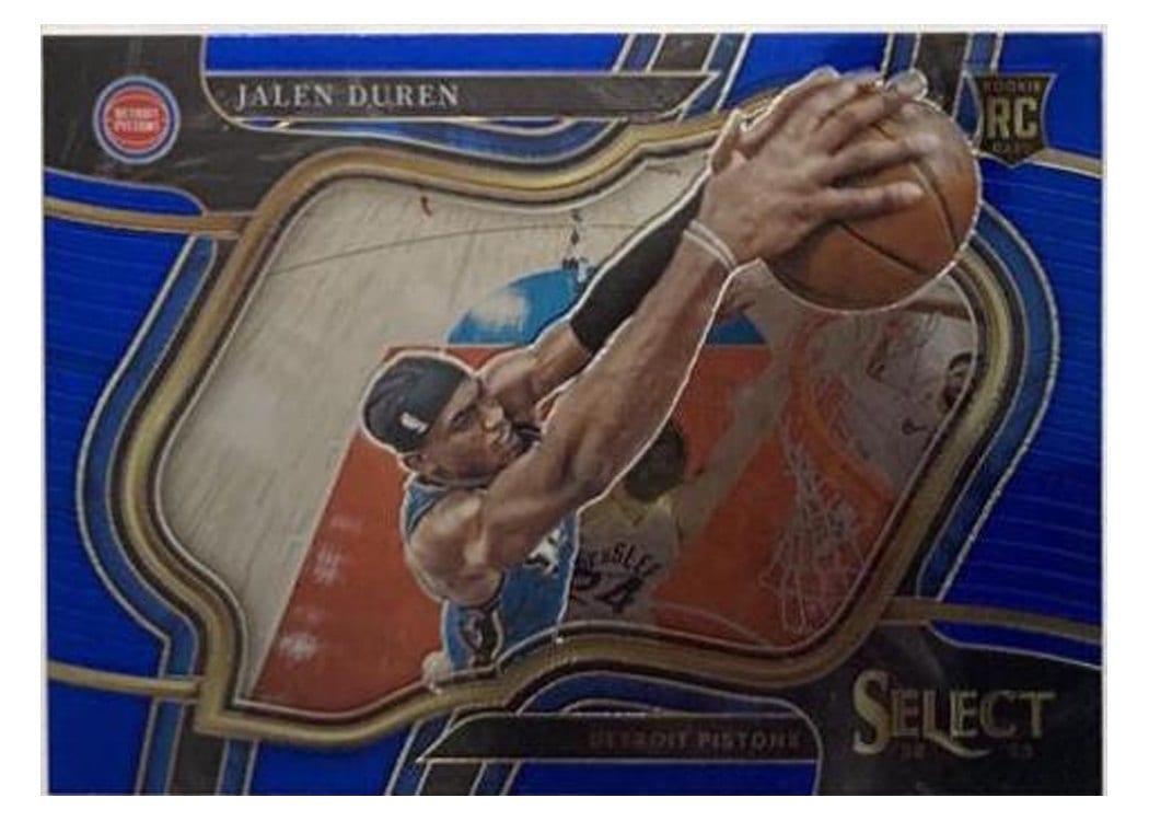 2022-23 Panini Select Base Set Jalen Duren #286 card