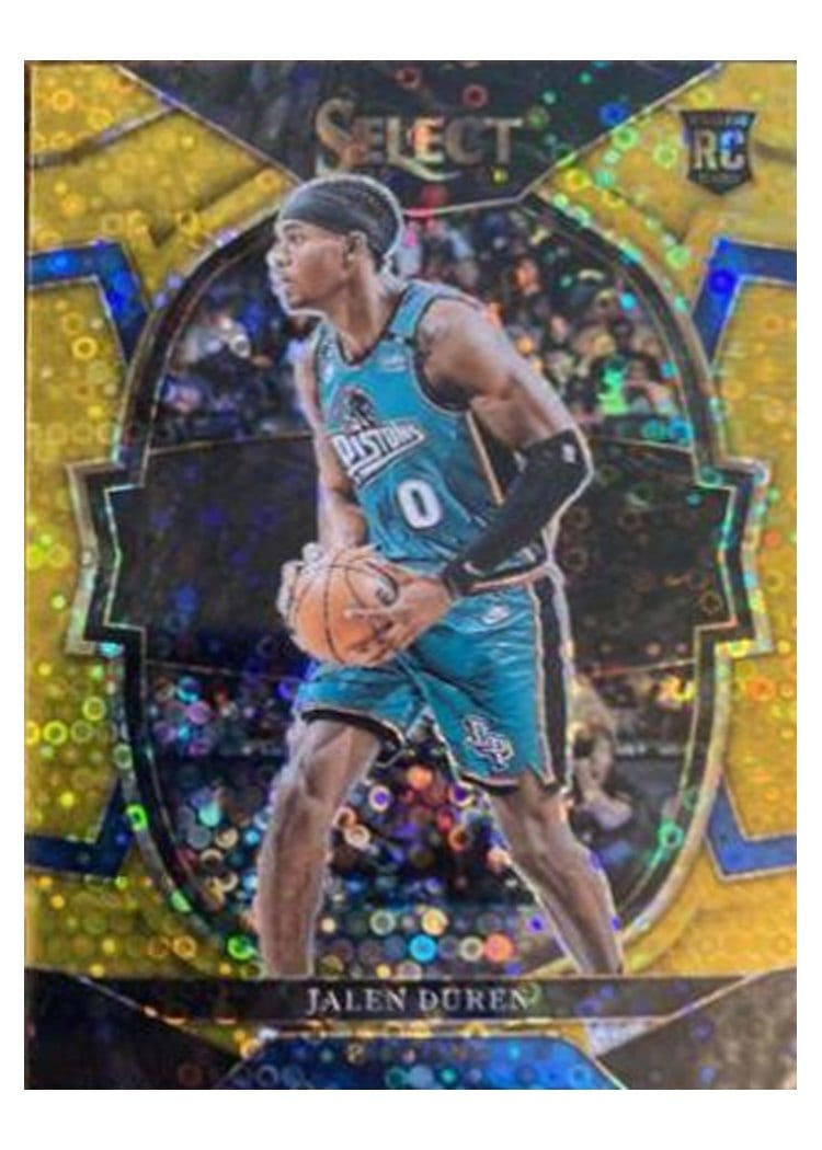 2022-23 Panini Select Base Set Jalen Duren #286 card