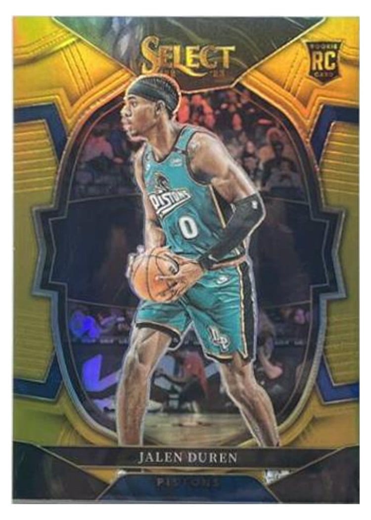 2022-23 Panini Select Base Set Jalen Duren #286 card