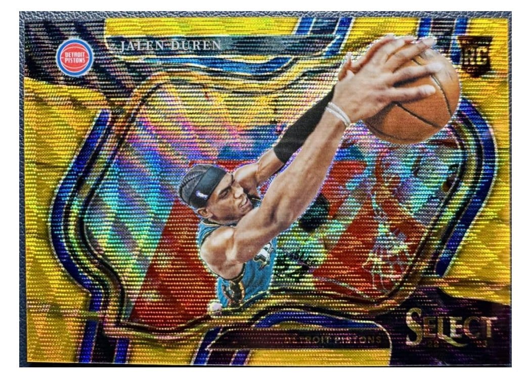 2022-23 Panini Select Base Set Jalen Duren #286 card