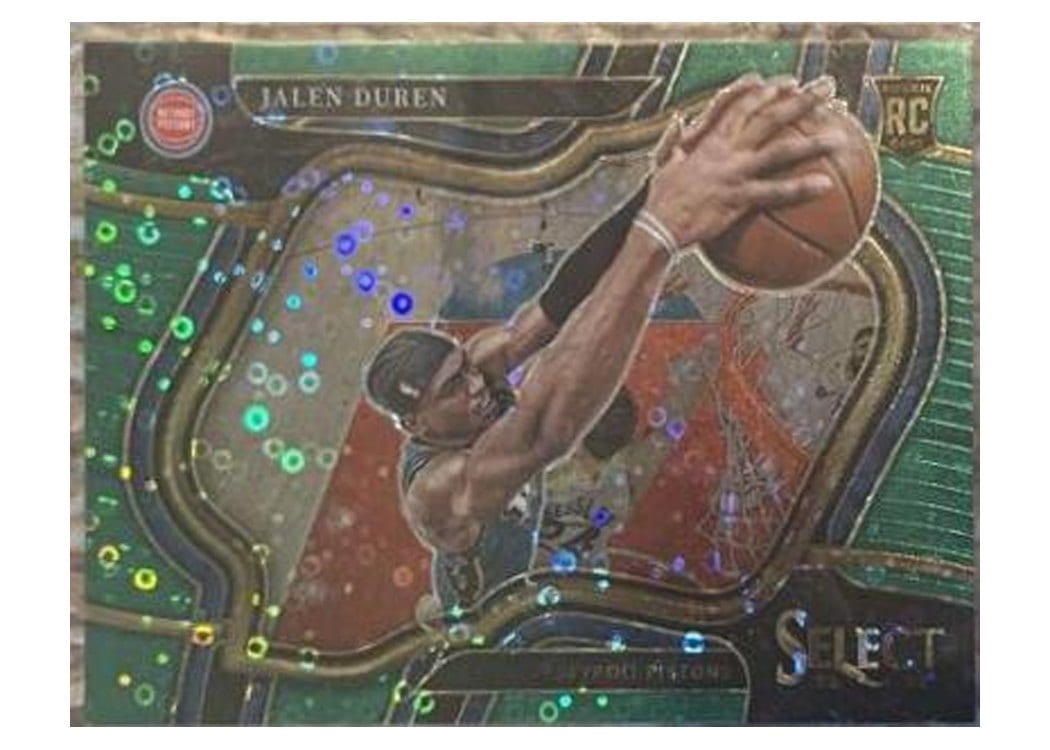 2022-23 Panini Select Base Set Jalen Duren #286 card