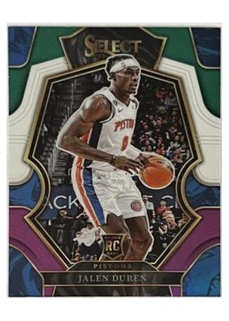 2022-23 Panini Select Base Set Jalen Duren #286 card