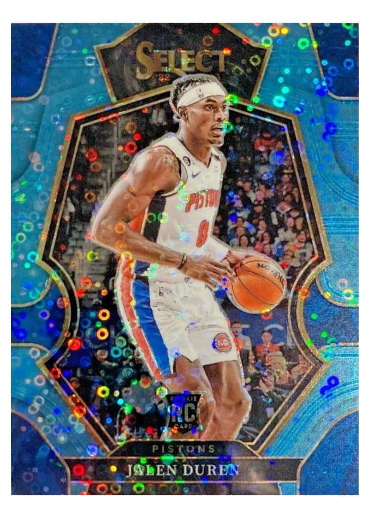 2022-23 Panini Select Base Set Jalen Duren #286 card