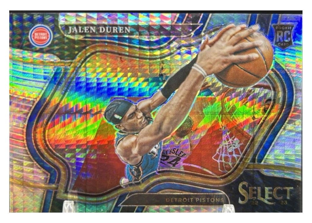 2022-23 Panini Select Base Set Jalen Duren #286 card