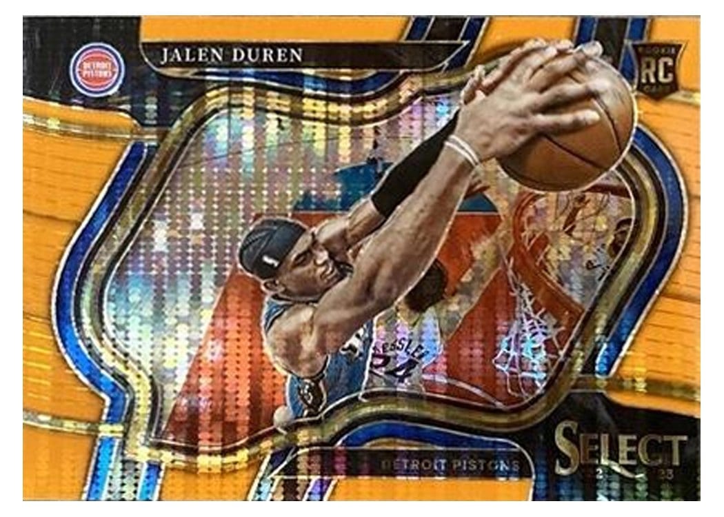 2022-23 Panini Select Base Set Jalen Duren #286 card