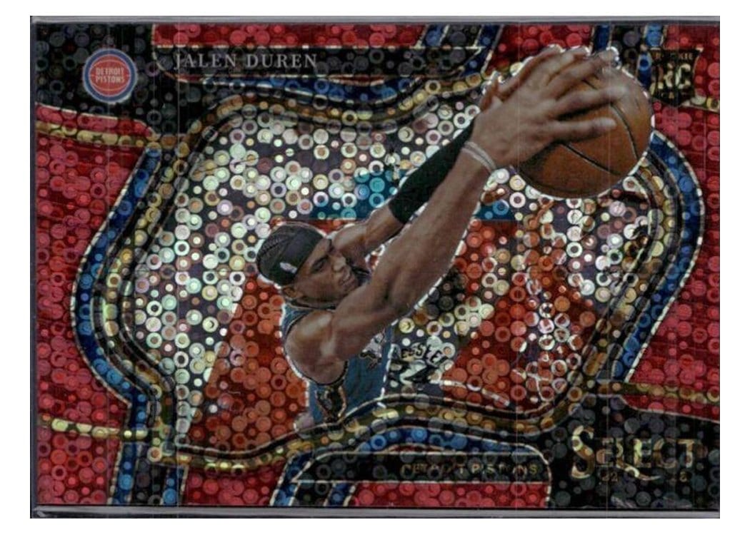 2022-23 Panini Select Base Set Jalen Duren #286 card