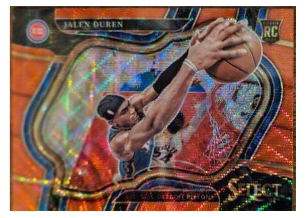 2022-23 Panini Select Base Set Jalen Duren #286 card