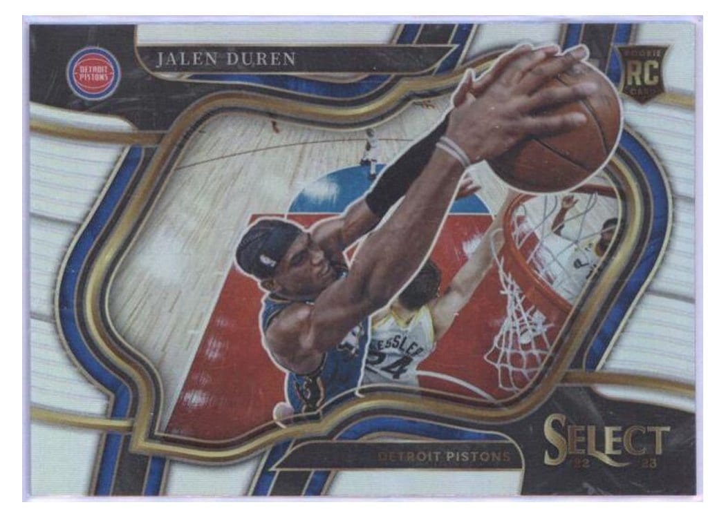 2022-23 Panini Select Base Set Jalen Duren #286 card
