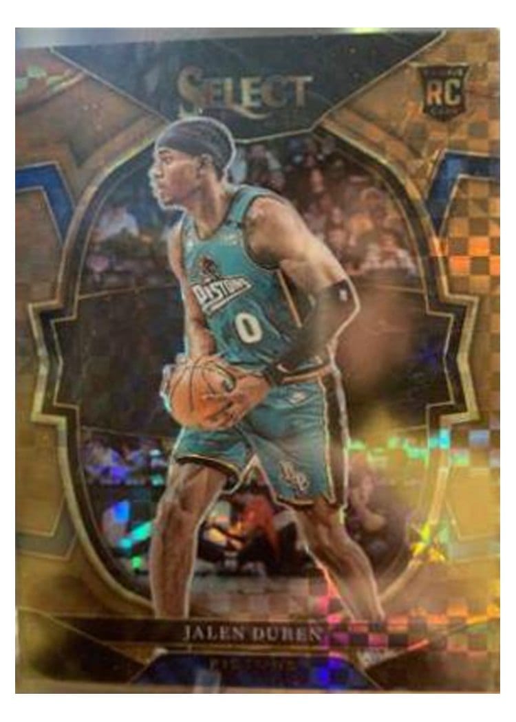 2022-23 Panini Select Base Set Jalen Duren #98 card