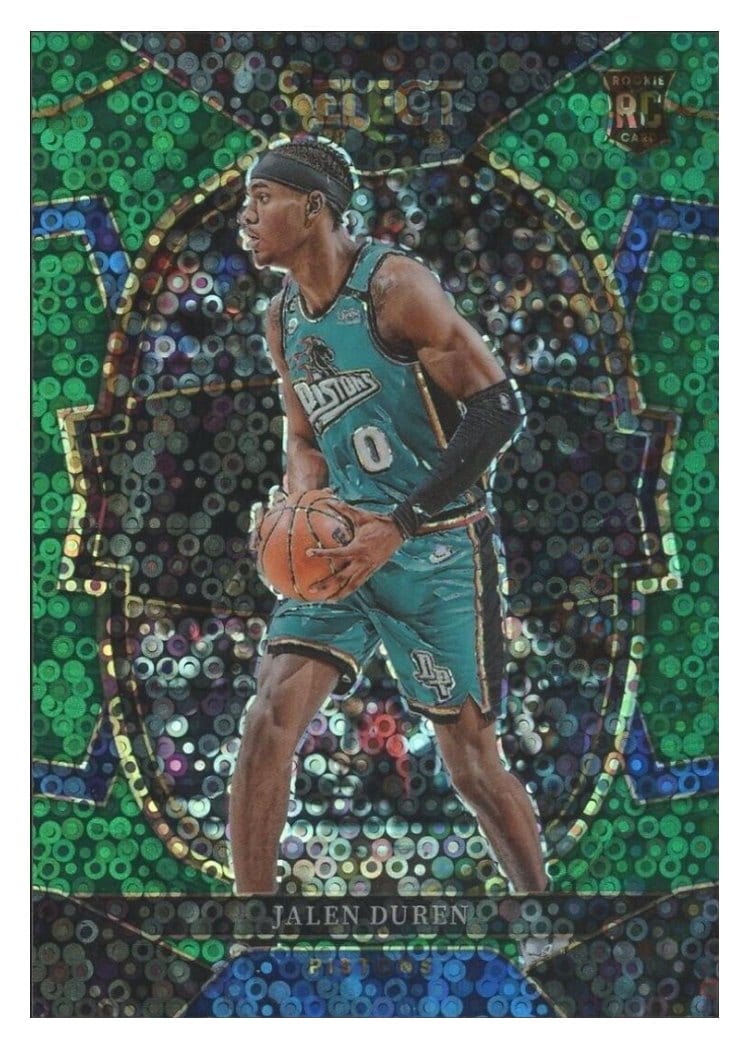 2022-23 Panini Select Base Set Jalen Duren #98 card