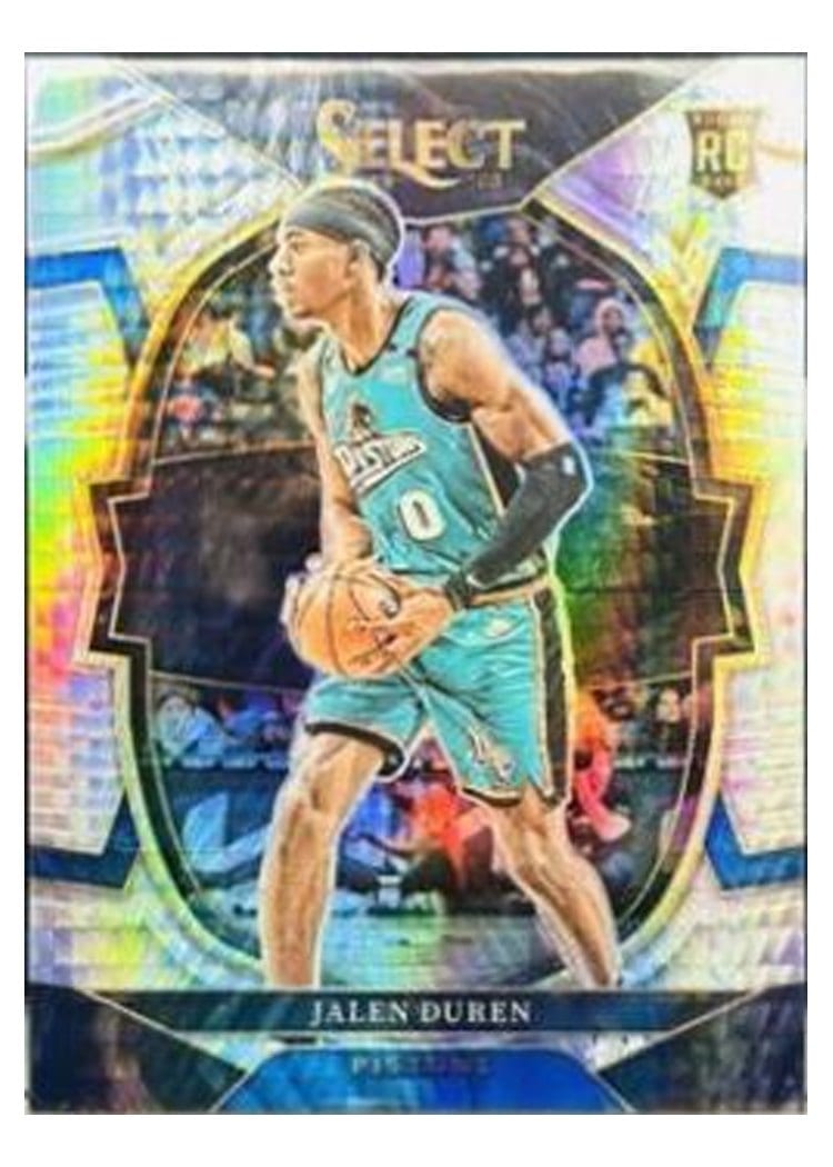 2022-23 Panini Select Base Set Jalen Duren #98 card