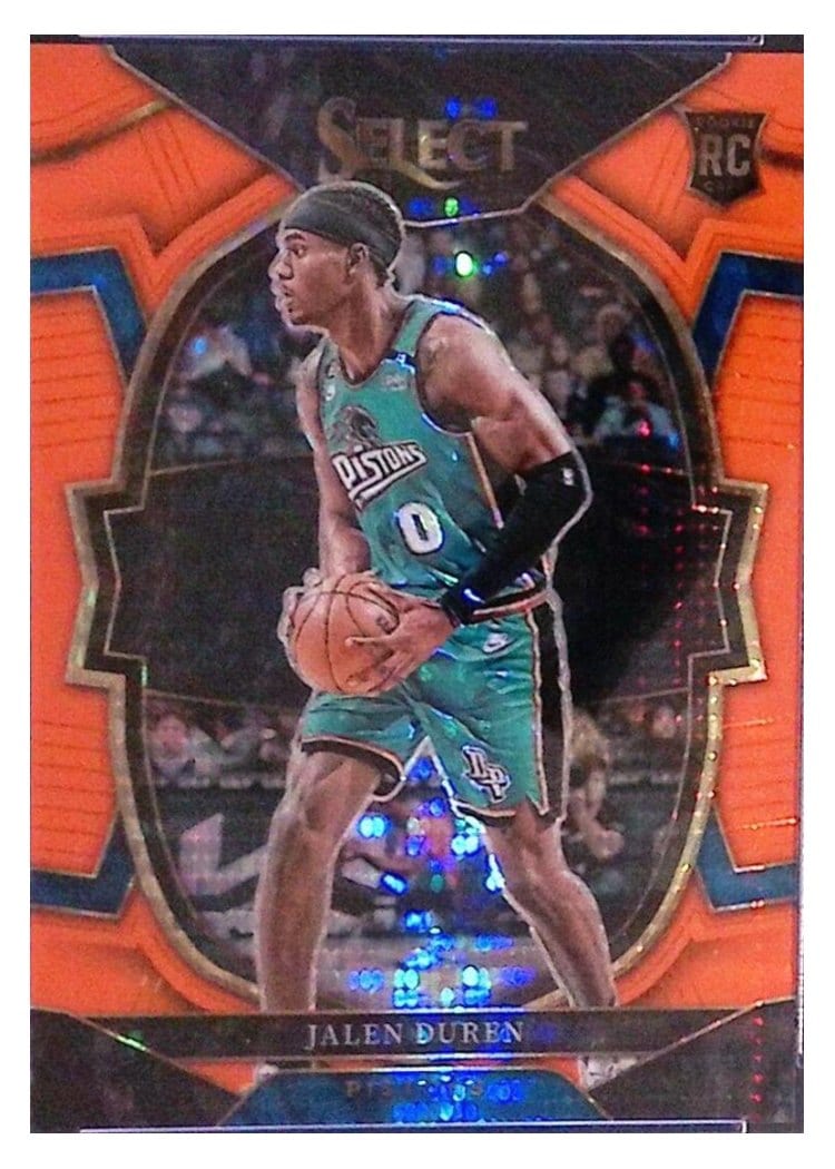 2022-23 Panini Select Base Set Jalen Duren #98 card
