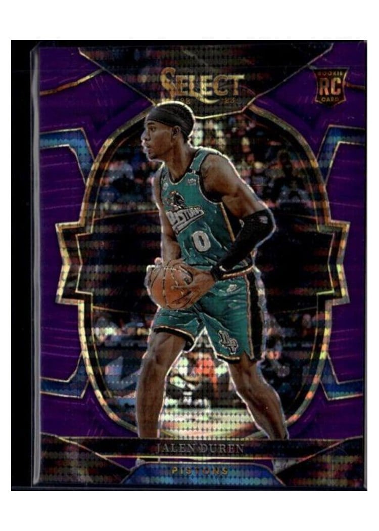 2022-23 Panini Select Base Set Jalen Duren #98 card