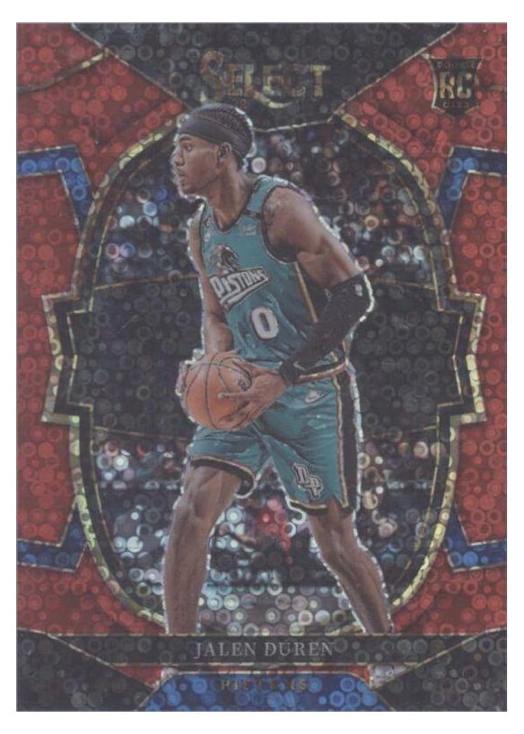 2022-23 Panini Select Base Set Jalen Duren #98 card