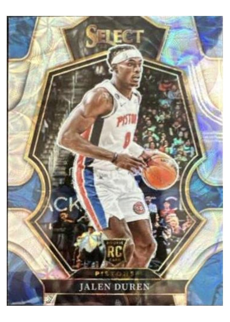 2022-23 Panini Select Base Set Jalen Duren #98 card