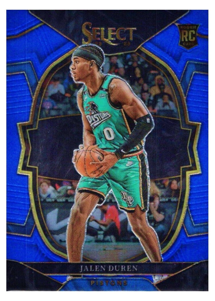 2022-23 Panini Select Base Set Jalen Duren #98 card