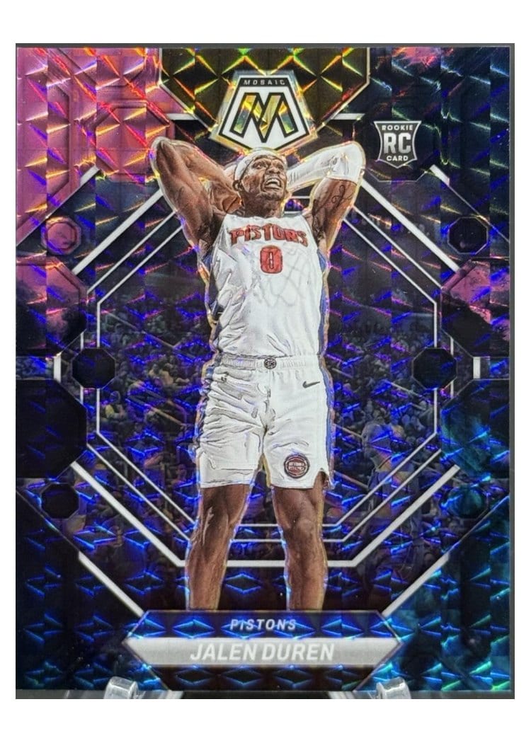 2022 Panini Mosaic Jalen Duren #225 card