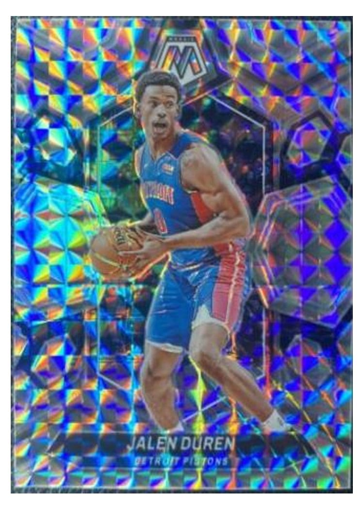 2023-24 Panini Mosaic Base Set Jalen Duren #142 card