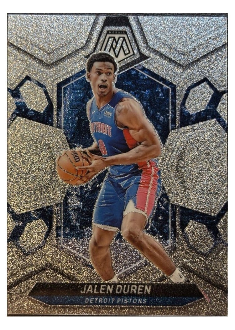 2023-24 Panini Mosaic Base Set Jalen Duren #142 card