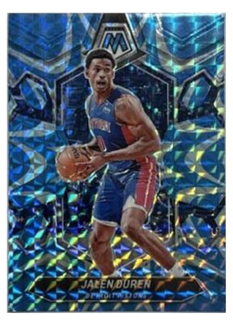 2023-24 Panini Mosaic Base Set Jalen Duren #142 card