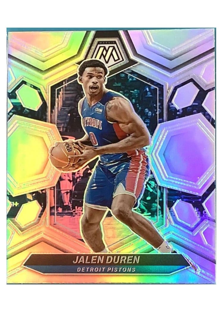 2023-24 Panini Mosaic Base Set Jalen Duren #142 card