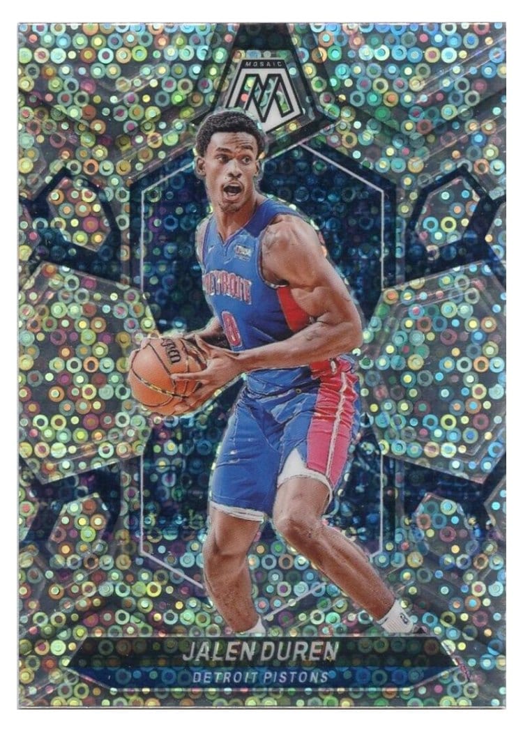 2023-24 Panini Mosaic Base Set Jalen Duren #142 card