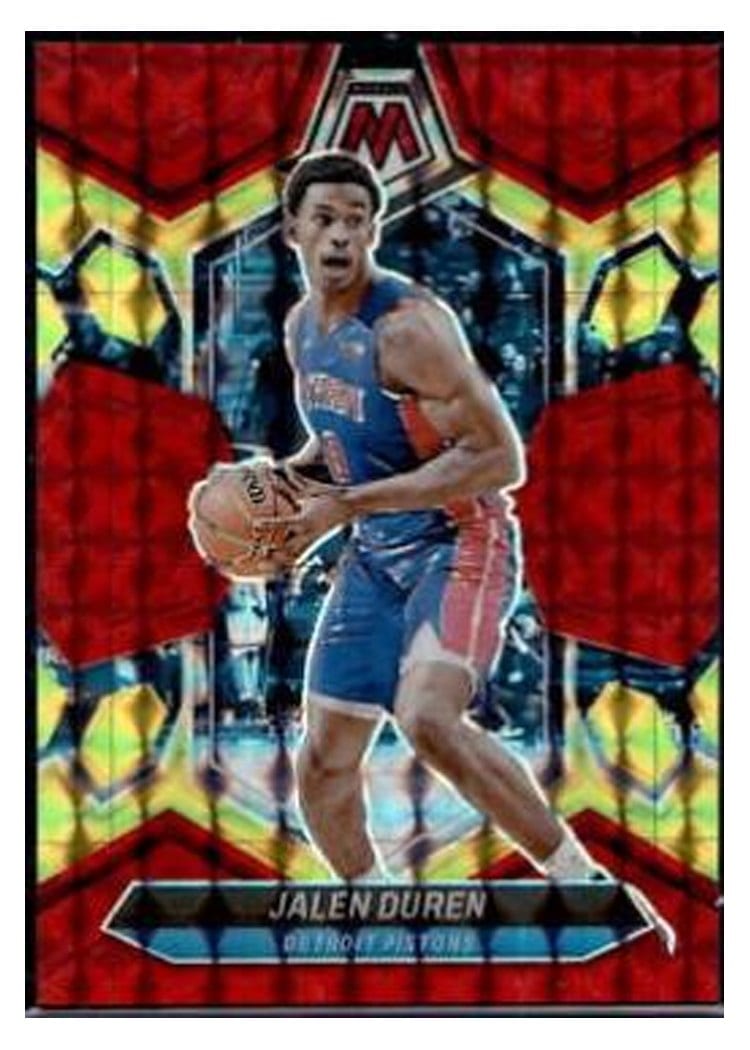 2023-24 Panini Mosaic Base Set Jalen Duren #142 card