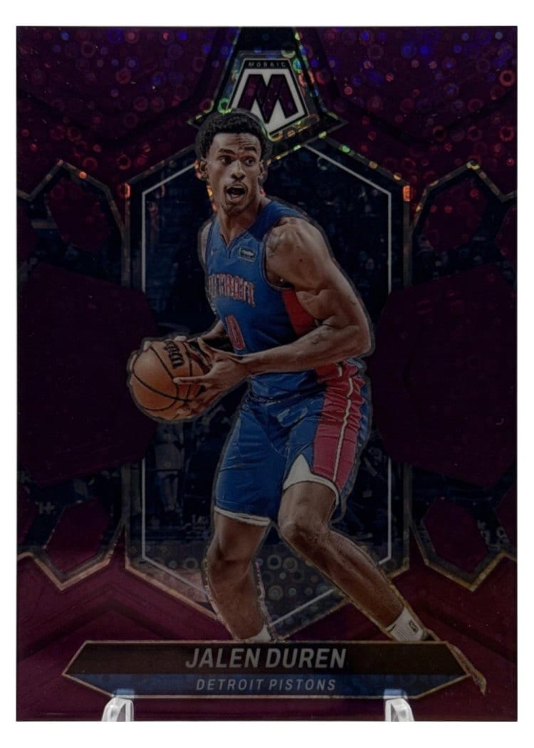 2023-24 Panini Mosaic Base Set Jalen Duren #142 card