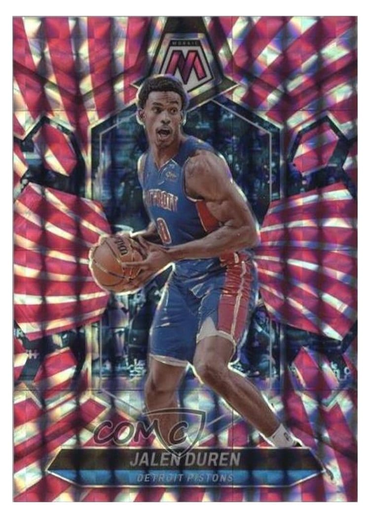2023-24 Panini Mosaic Base Set Jalen Duren #142 card