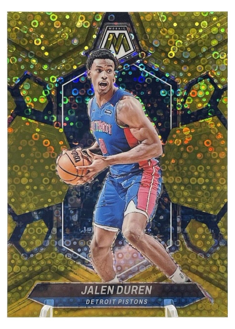 2023-24 Panini Mosaic Base Set Jalen Duren #142 card