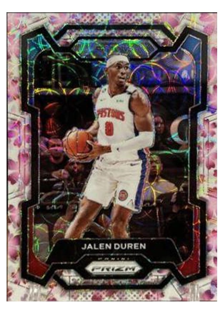 2023-24 Panini Prizm Base Set Jalen Duren #210 card