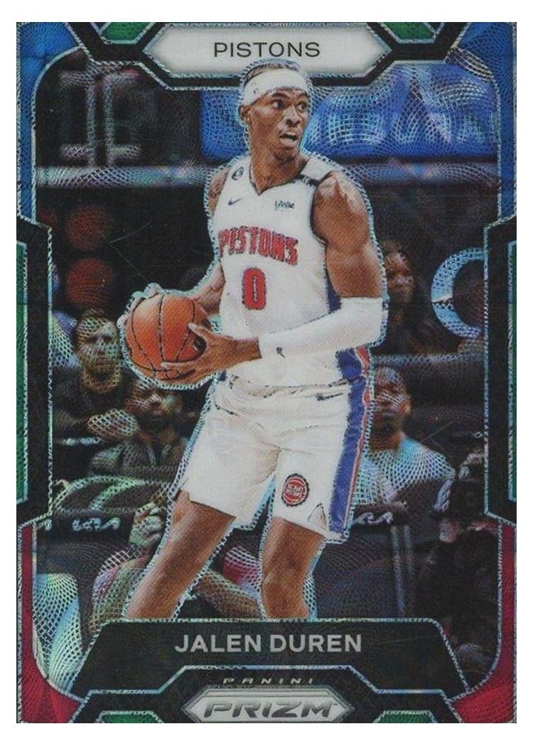 2023-24 Panini Prizm Base Set Jalen Duren #210 card