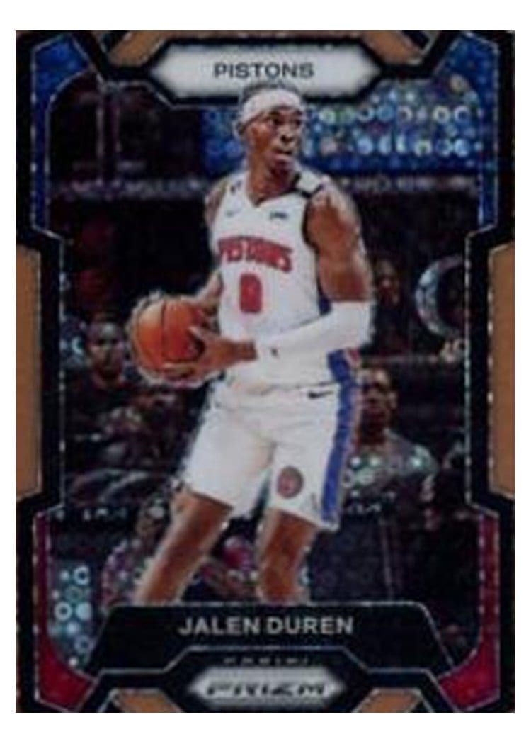 2023-24 Panini Prizm Base Set Jalen Duren #210 card