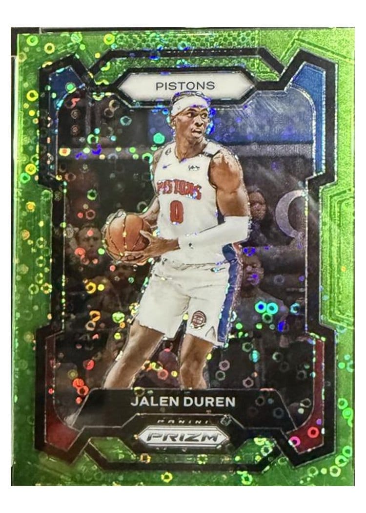 2023-24 Panini Prizm Base Set Jalen Duren #210 card