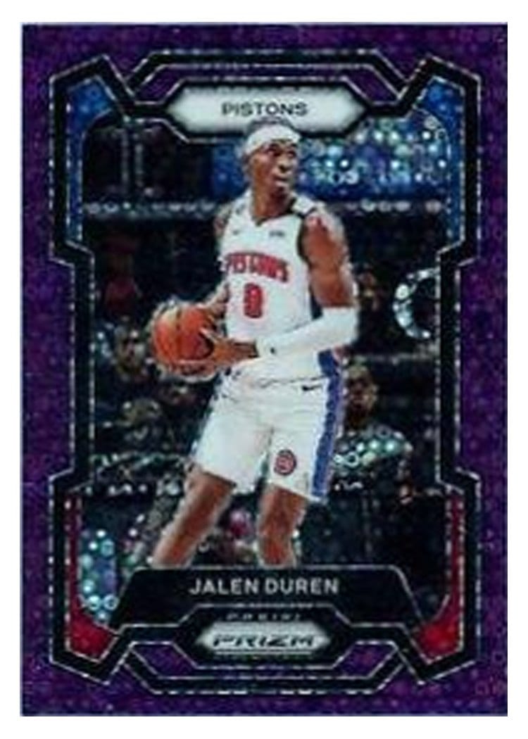 2023-24 Panini Prizm Base Set Jalen Duren #210 card