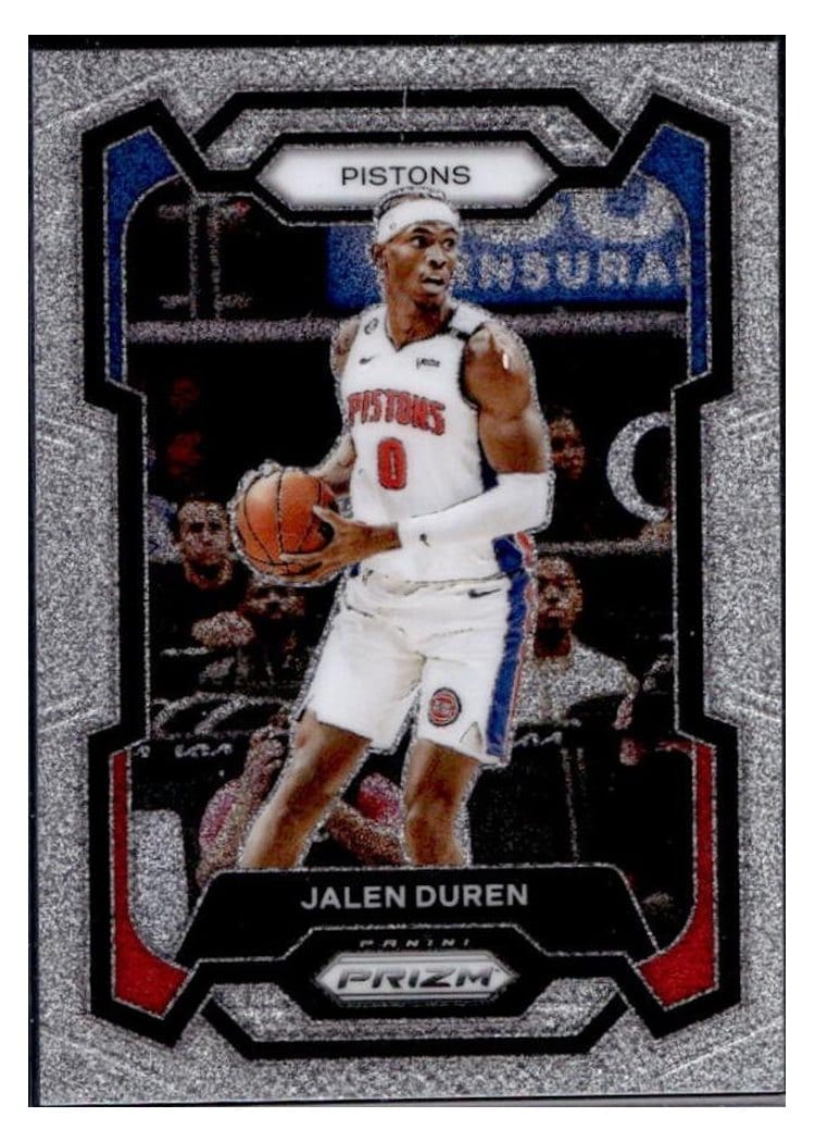 2023-24 Panini Prizm Base Set Jalen Duren #210 card