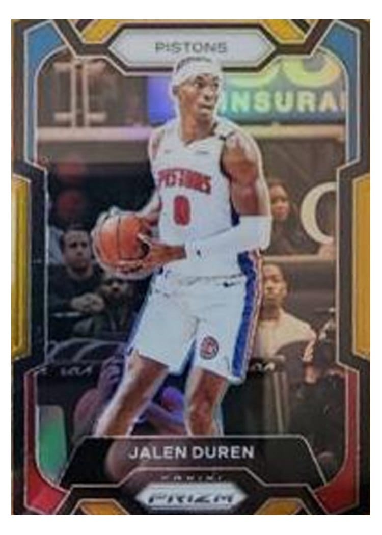2023-24 Panini Prizm Base Set Jalen Duren #210 card