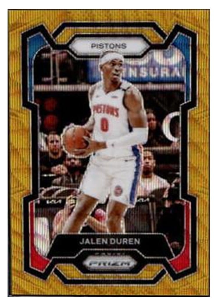 2023-24 Panini Prizm Base Set Jalen Duren #210 card