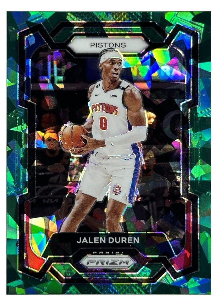 2023-24 Panini Prizm Base Set Jalen Duren #210 card