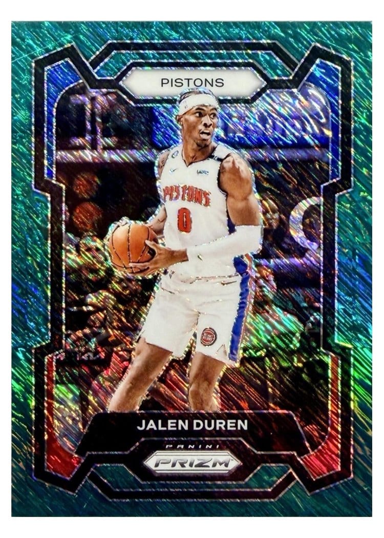 2023-24 Panini Prizm Base Set Jalen Duren #210 card
